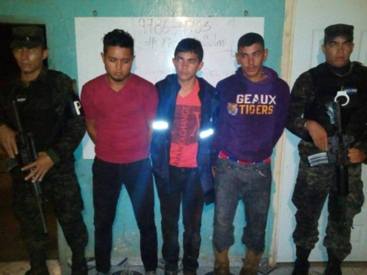 Honduras: Detienen a tres hombres sospechosos de robar y descuartizar ganado en Olancho