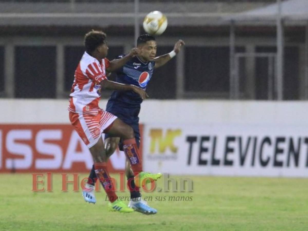 Motagua derrota por goleada 3-1 al Vida en el estadio Carlos Miranda