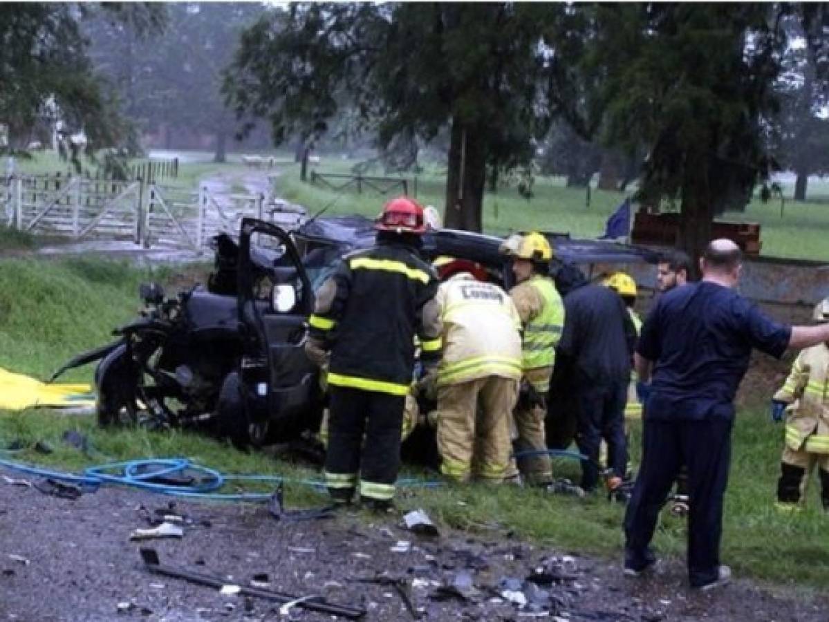 Cuatro hinchas que iban al Boca - River mueren en accidente de carretera