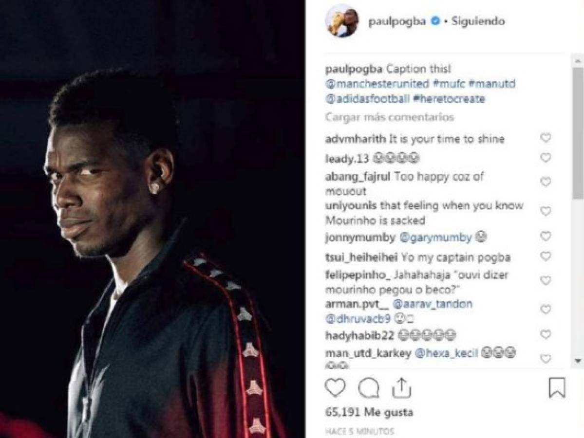 Manchester United multará a Paul Pogba por mensajes en redes sociales