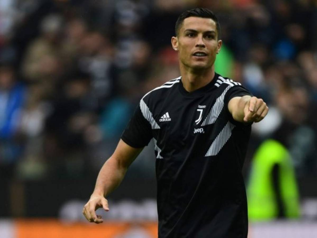 Cristiano Ronaldo marca ante el Udinese