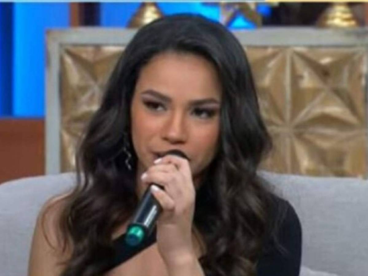 'No podía hablar, yo solo canté', dice Angie Flores después de la final