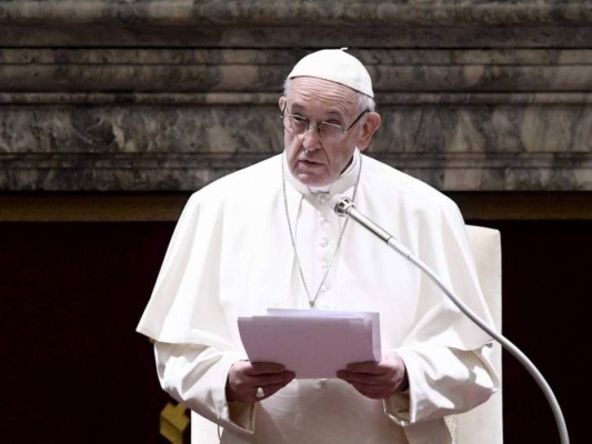 Papa Francisco critica 'la voracidad' consumista de la humanidad