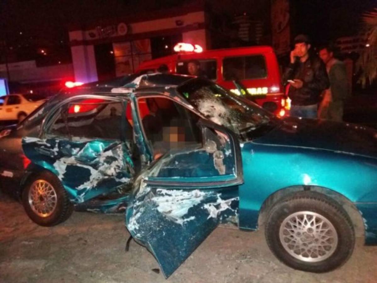 Tegucigalpa: Accidente vial en bulevar Morazán deja una persona muerta