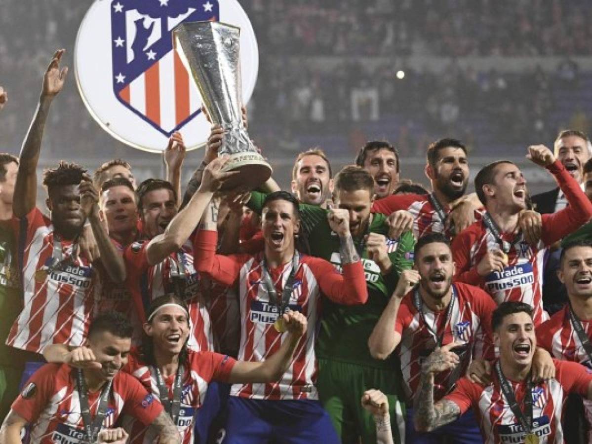 Atlético de Madrid campeón de la Europa League tras vencer 3-0 al Marsella con doblete de Griezmann