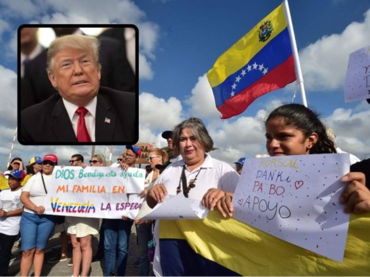 Donald Trump: Dios bendiga al pueblo de Venezuela