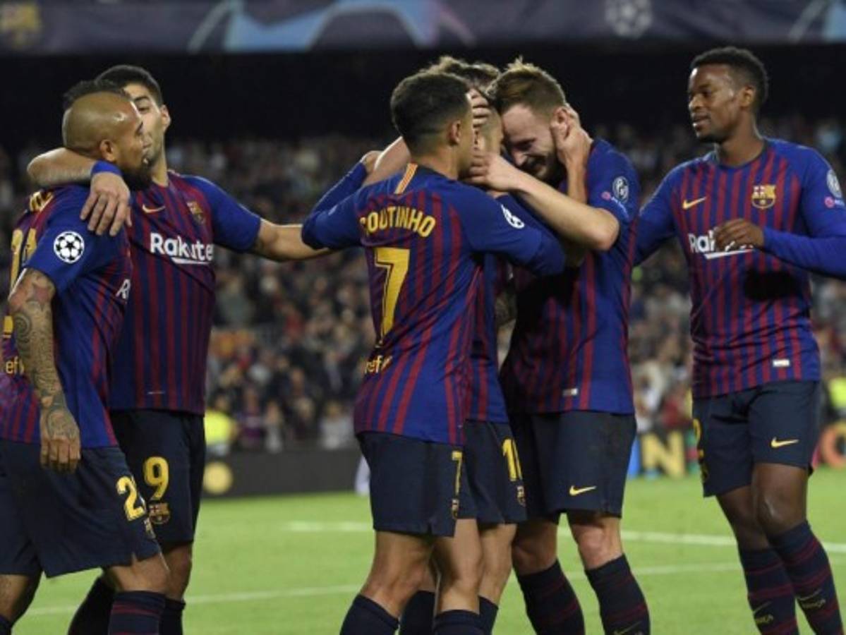 Sin Leo Messi, Barcelona se impone 2 - 0 al Inter de Milán en el Camp Nou