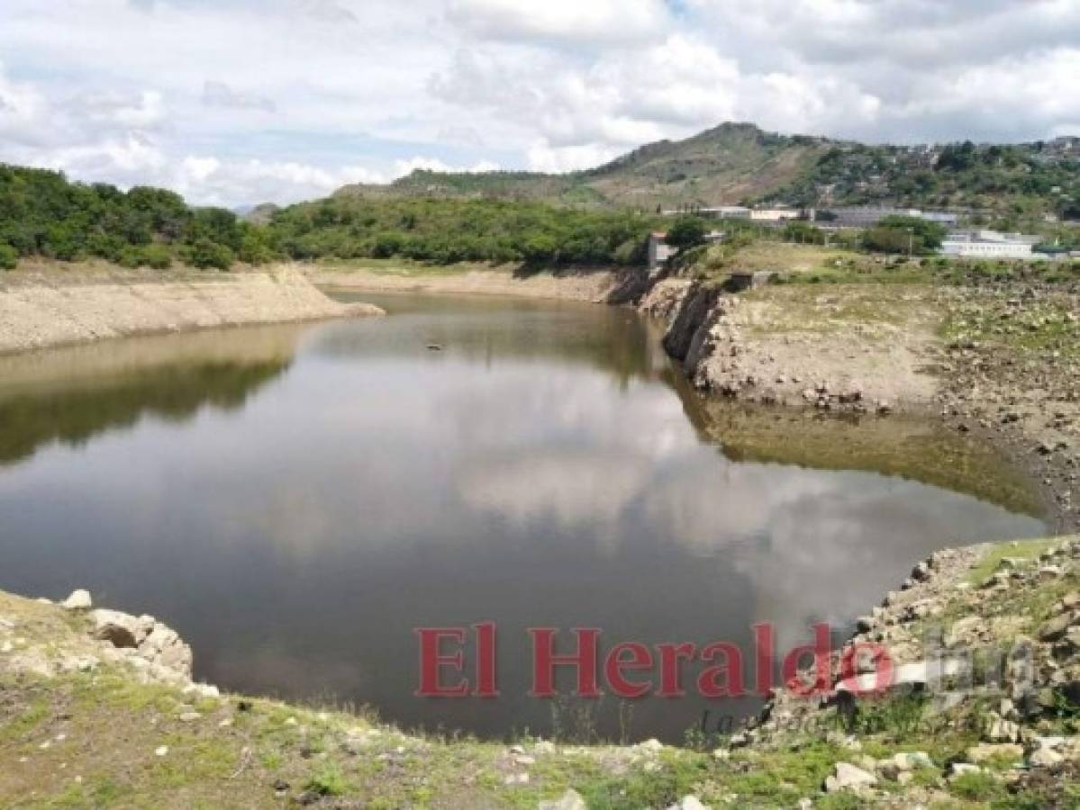 En Los Laureles el nivel actual es del 26%, mientras que en 2020 para el mismo perído de tiempo el nivel era del 71%. Foto: El Heraldo