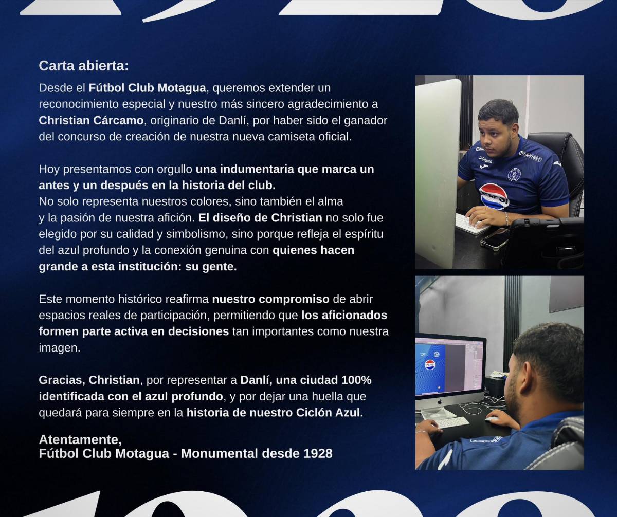 ¿Qué pasó con las camisetas de Motagua que ganaron el concurso y por qué las nuevas son diferentes?