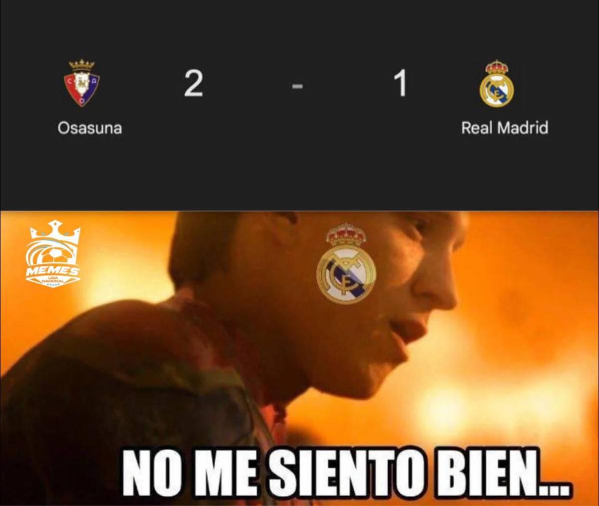 Divertidos memes luego de la derrota del Real Madrid ante Osasuna; Barcelona disfruta