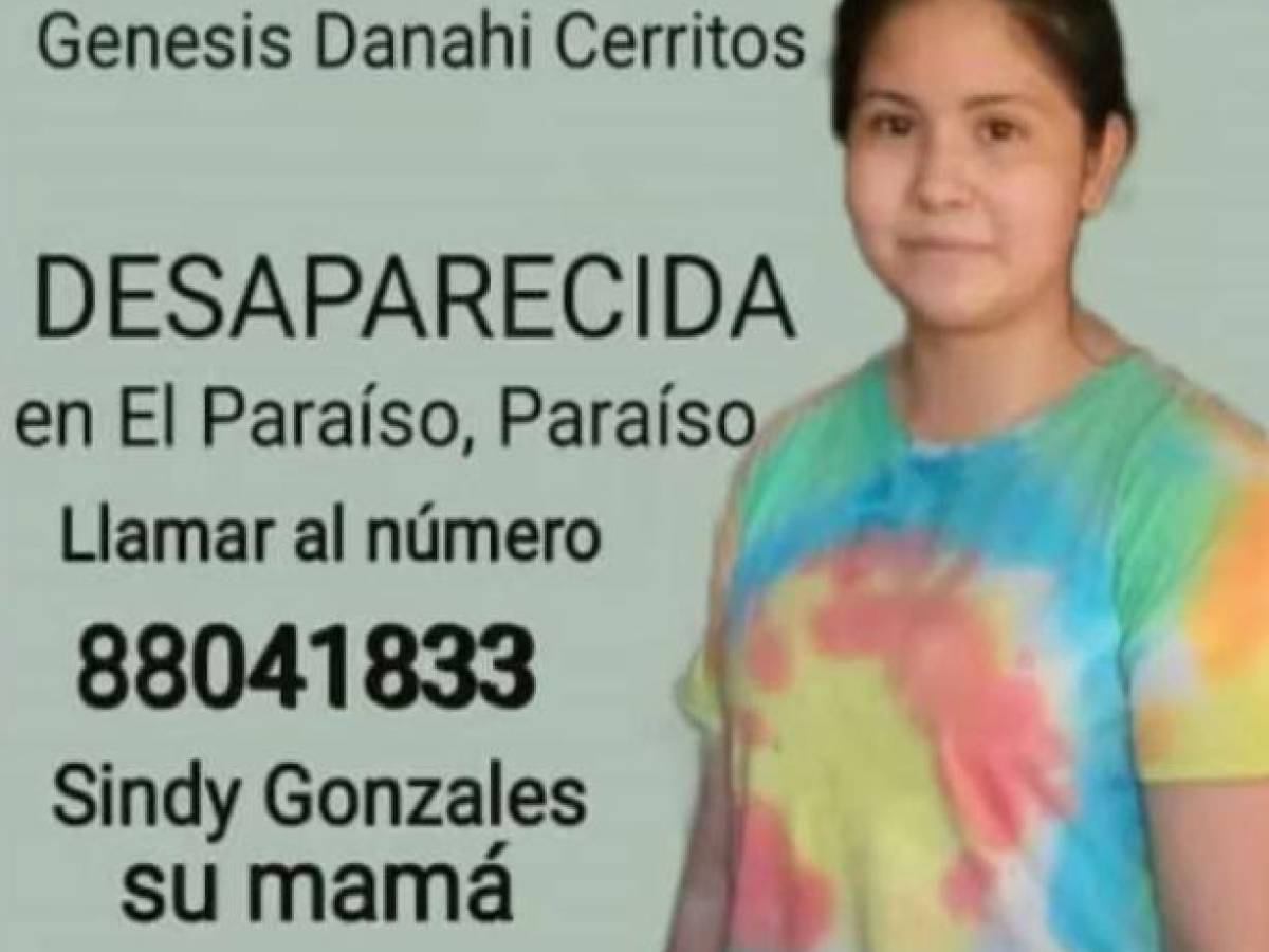 La menor de 16 años había sido reportada desaparecida hace dos semanas por sus padres.