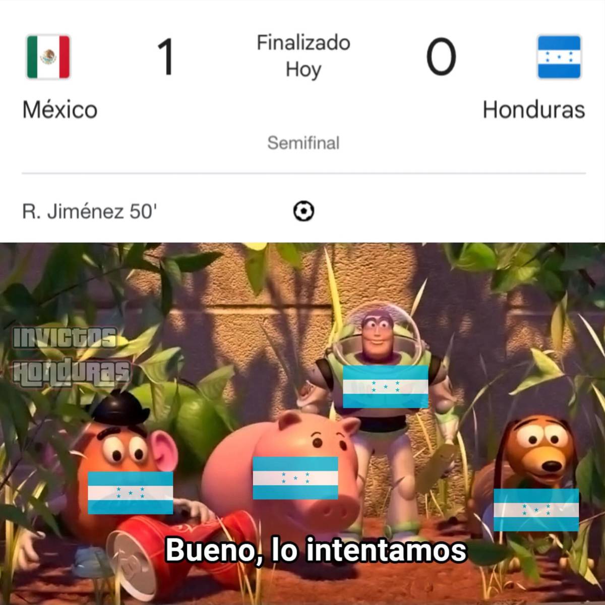 ¡No perdonan! Los divertidos memes que dejó la eliminación de México a Honduras en Copa Oro