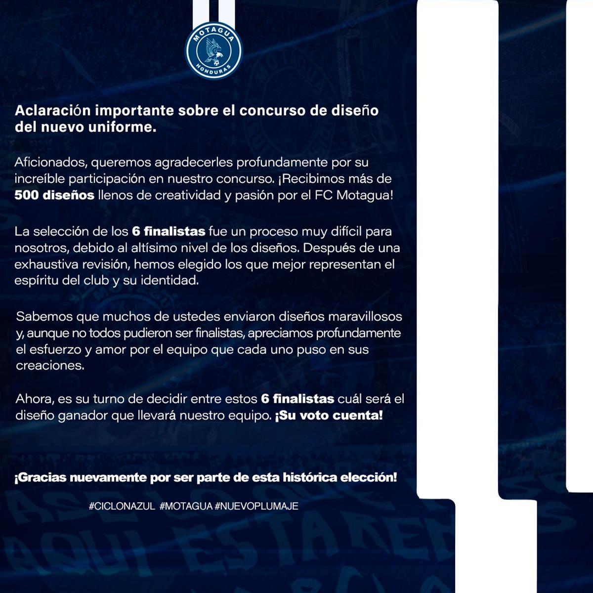 ¿Qué pasó con las camisetas de Motagua que ganaron el concurso y por qué las nuevas son diferentes?