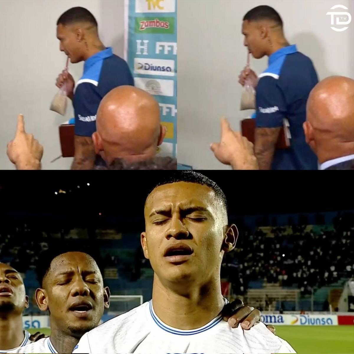 Kervin Arriaga desata polémica tras sacarle una horchata a Rely Maradiaga: ¿Qué lo provocó?