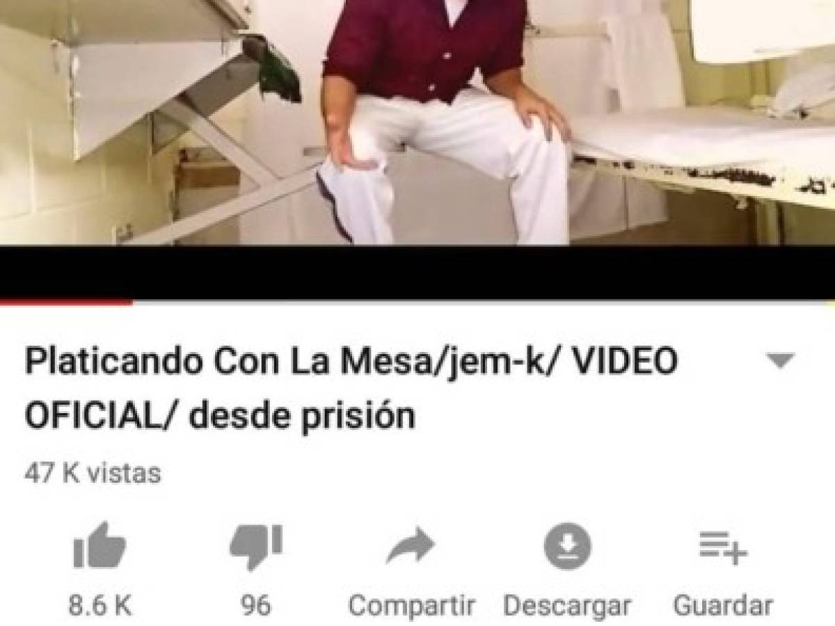 JEM-K, el hondureño que se convirtió en el primer youtuber en una prisión