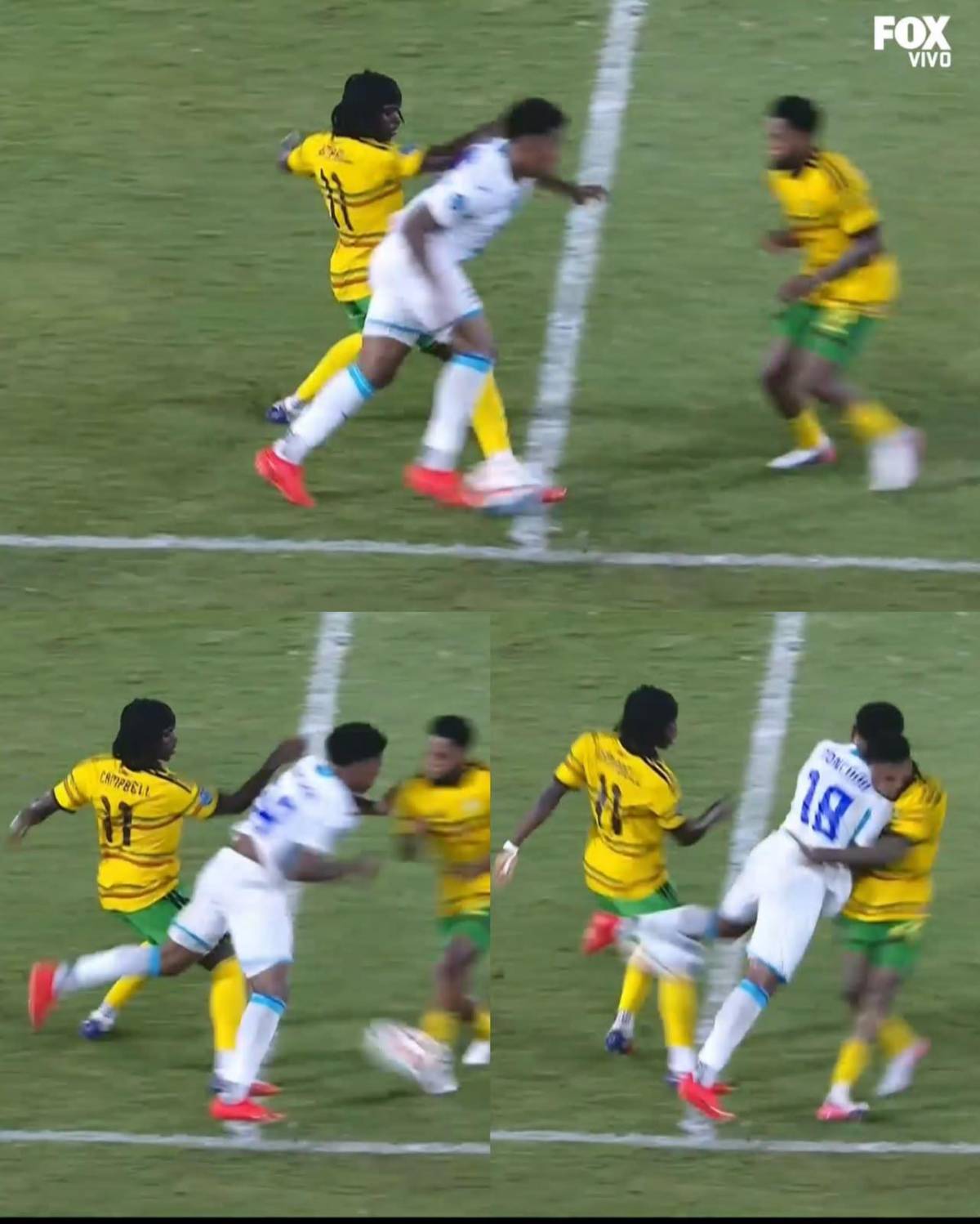 Récord de hermanos Figueroa, polémica arbitral y héroe de Honduras ante Jamaica en Concacaf