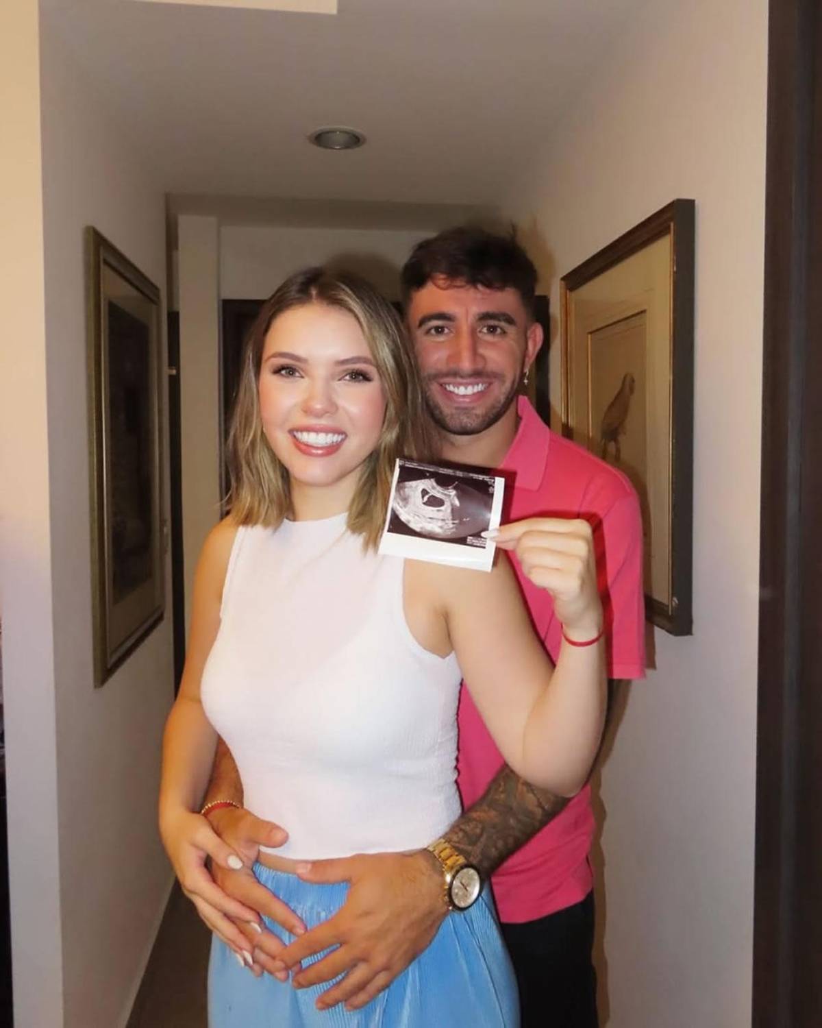 Cecilia García revela cómo flechó a Agustín Auzmendi: Este será el nombre de su hija