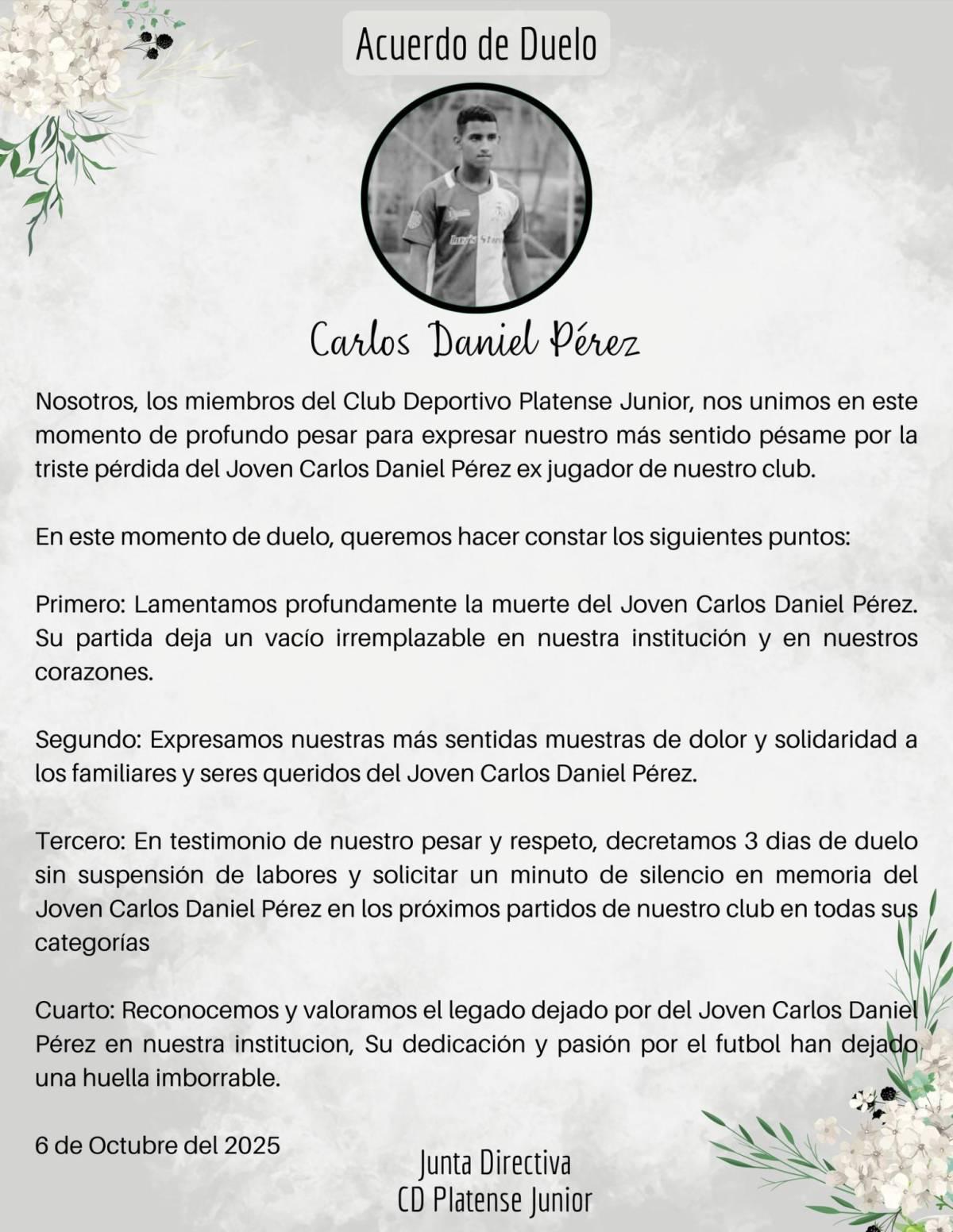 Así fueron los últimos momentos de jugador hondureño previo a ser asesinado por delincuentes en SPS