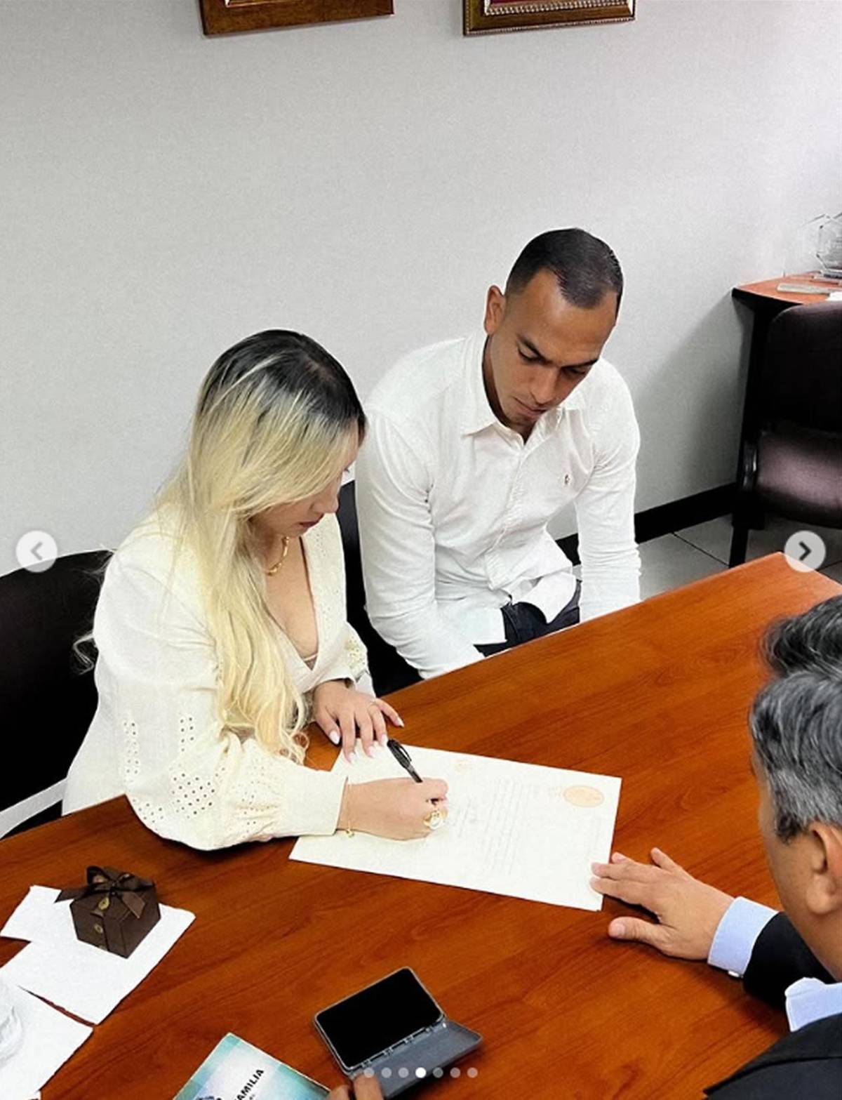 La guapa licenciada que se casó sin hacer mucho ruido con jugador hondureño