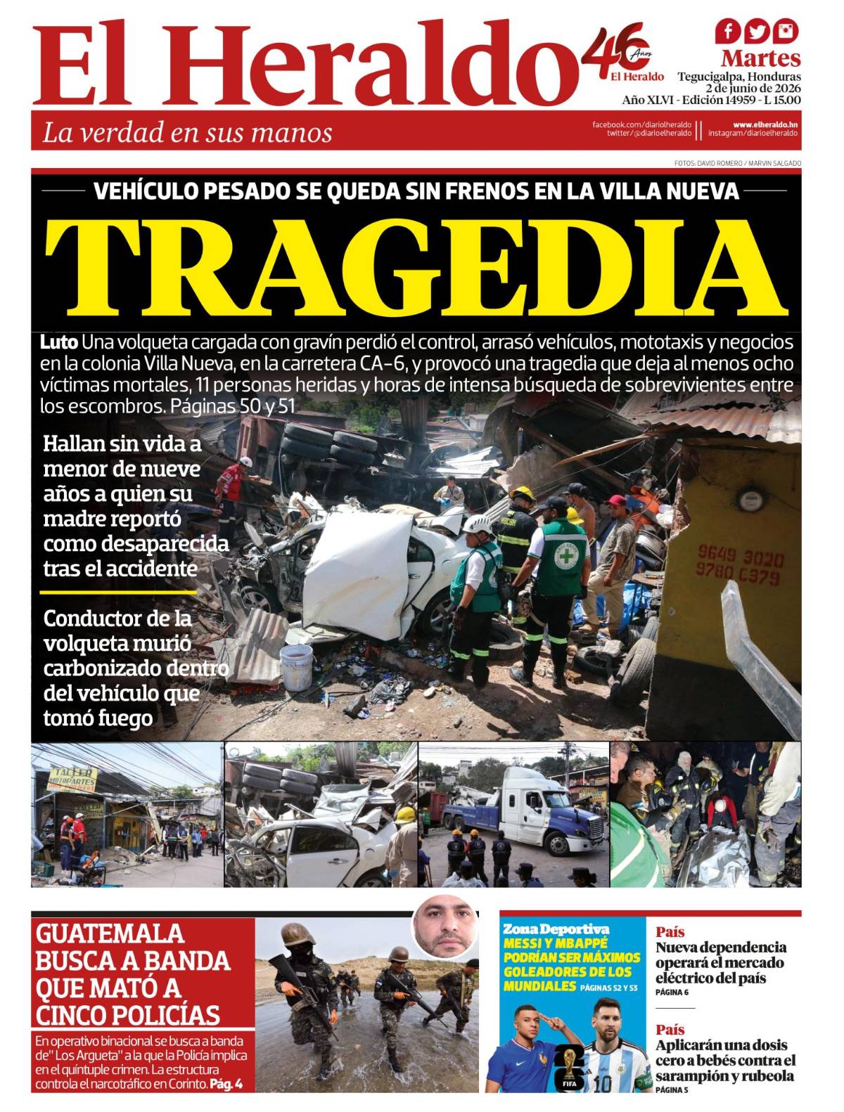 Tragedia en la Villa Nueva