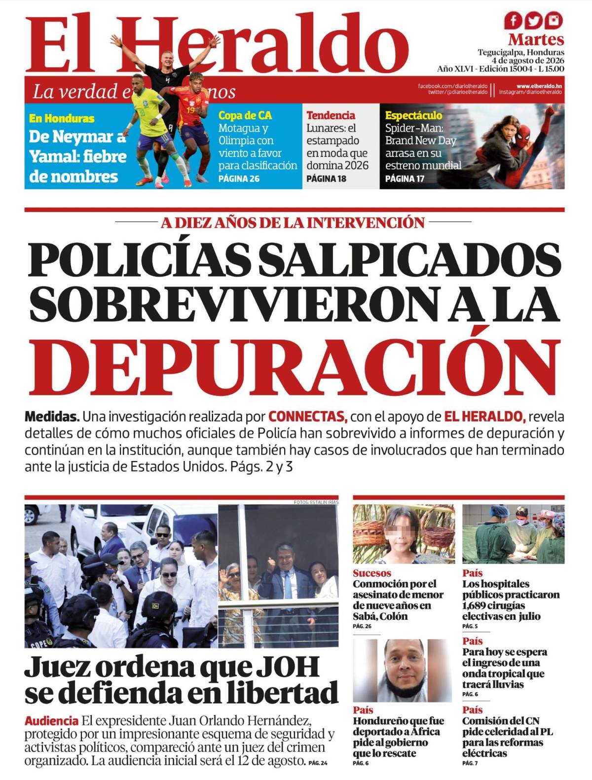 Policías salpicados sobrevivieron a la depuración