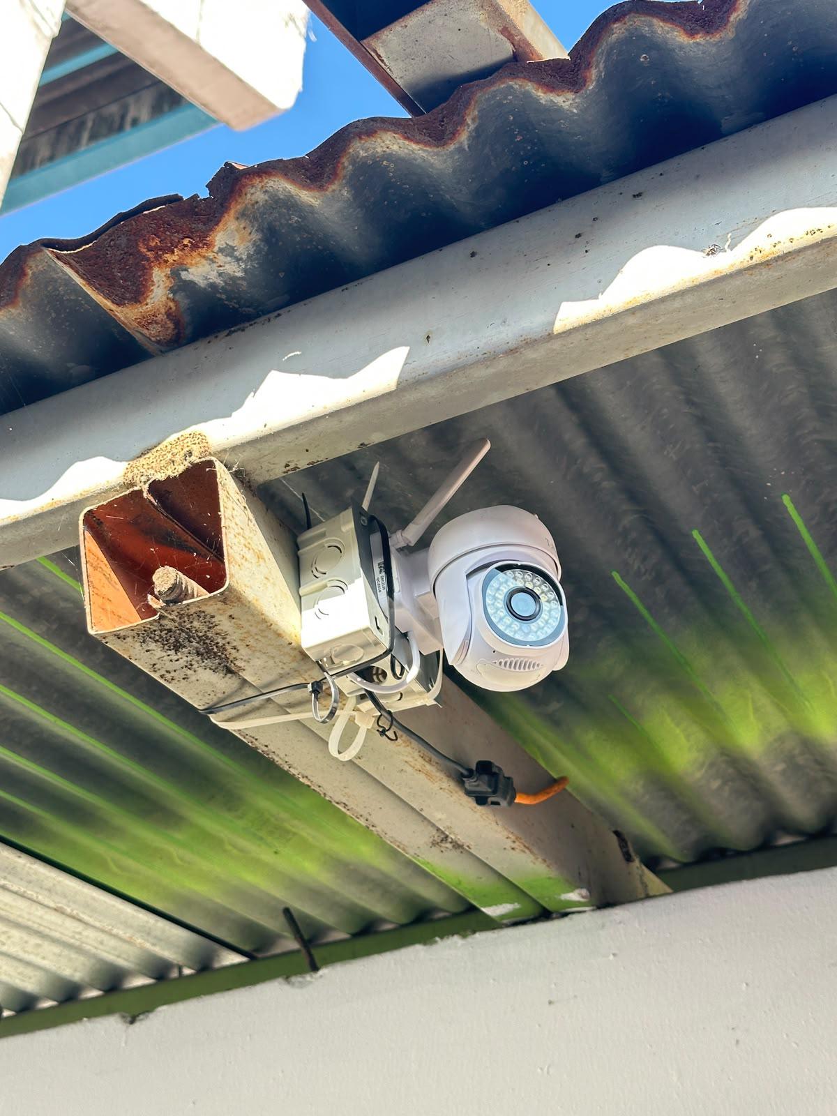 Se instala sistema de cámaras de videovigilancia en el estadio Morazán
