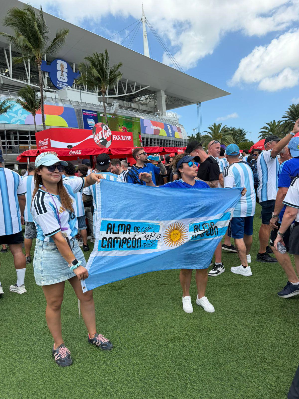Miami se pinta de albiceleste para partido de la campeona Argentina ante Cabo Verde