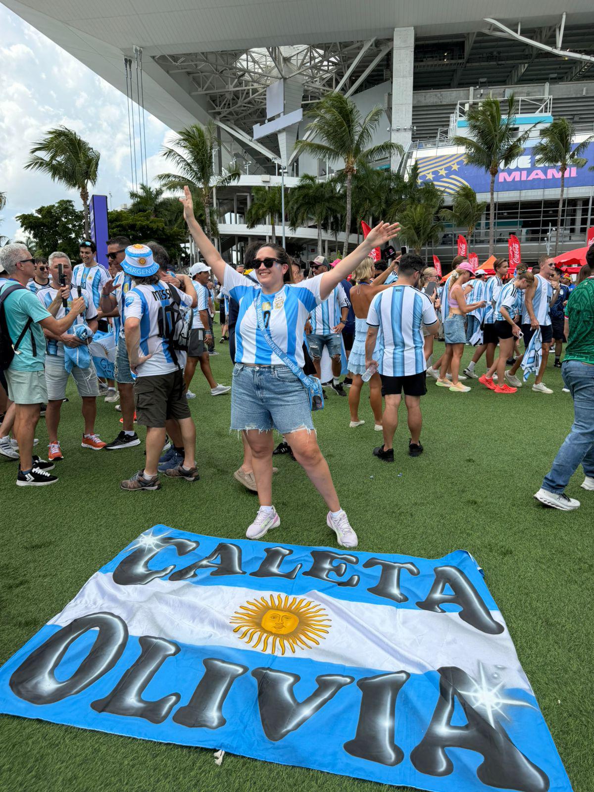 Miami se pinta de albiceleste para partido de la campeona Argentina ante Cabo Verde