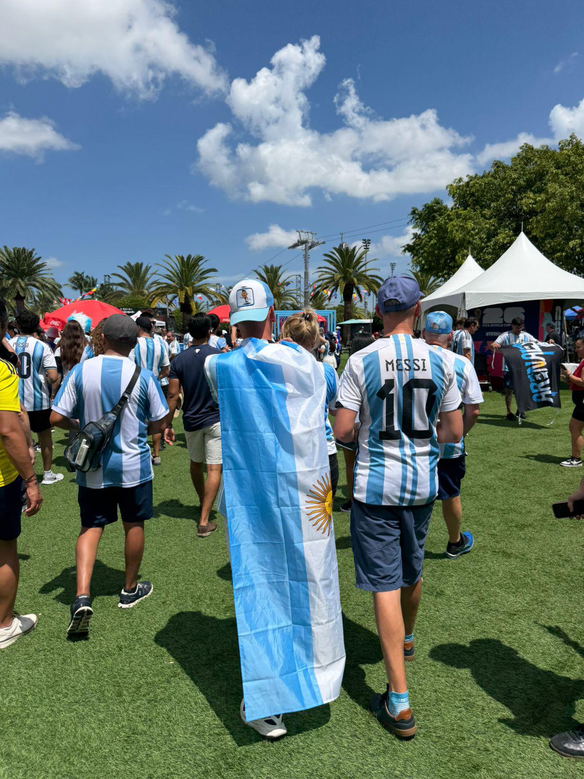Miami se pinta de albiceleste para partido de la campeona Argentina ante Cabo Verde