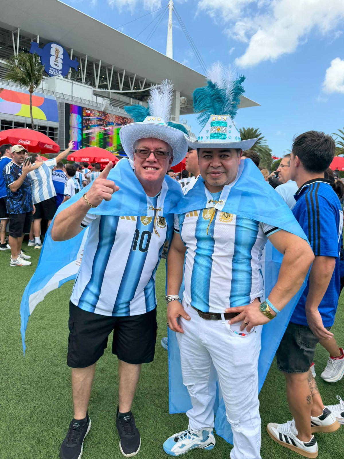 Miami se pinta de albiceleste para partido de la campeona Argentina ante Cabo Verde