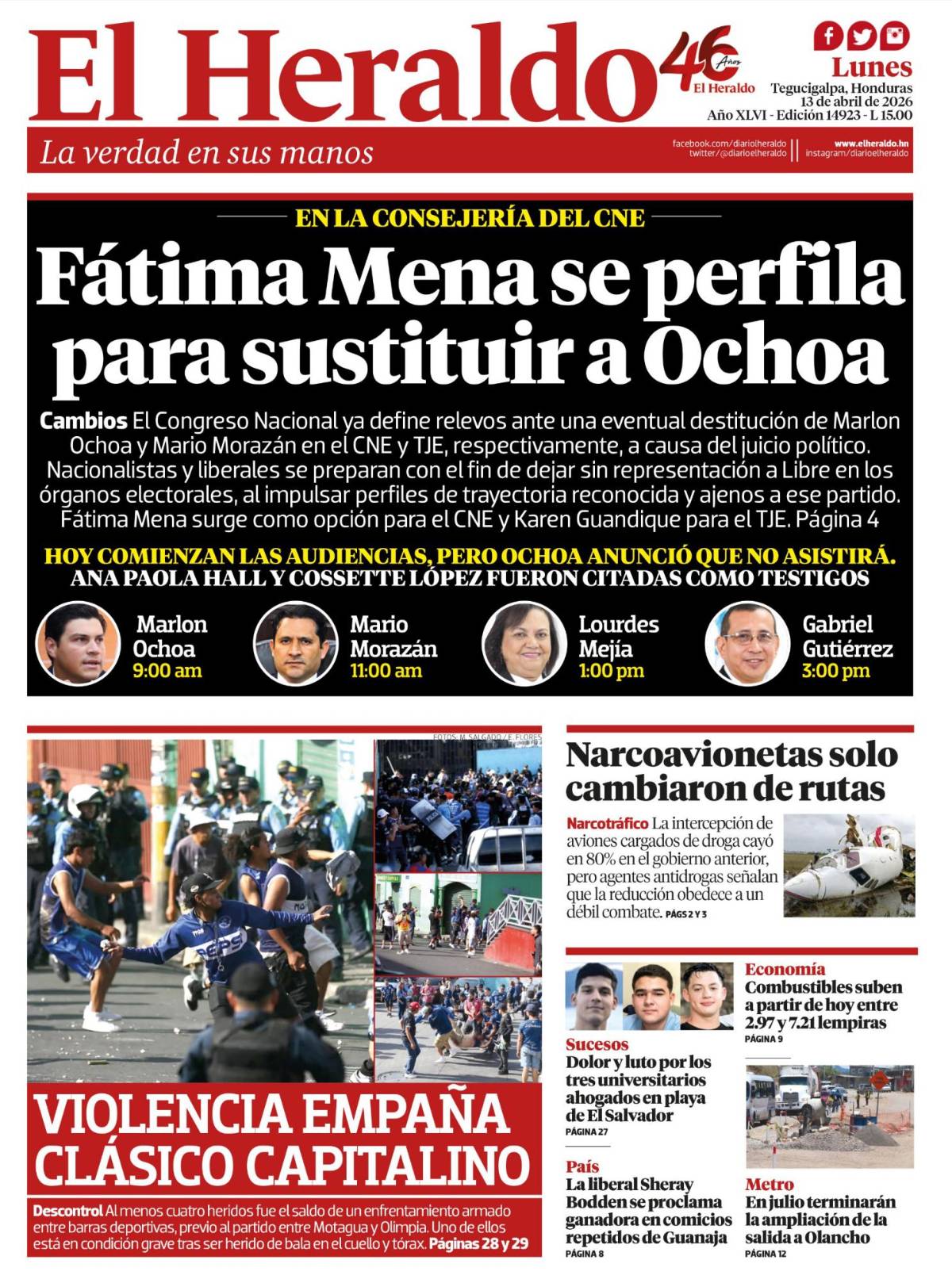 Fátima Mena se perfila para sustituir a Ochoa