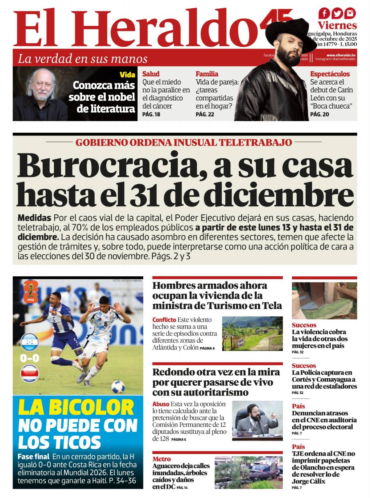 Burocracia, a su casa hasta el 31 de diciembre