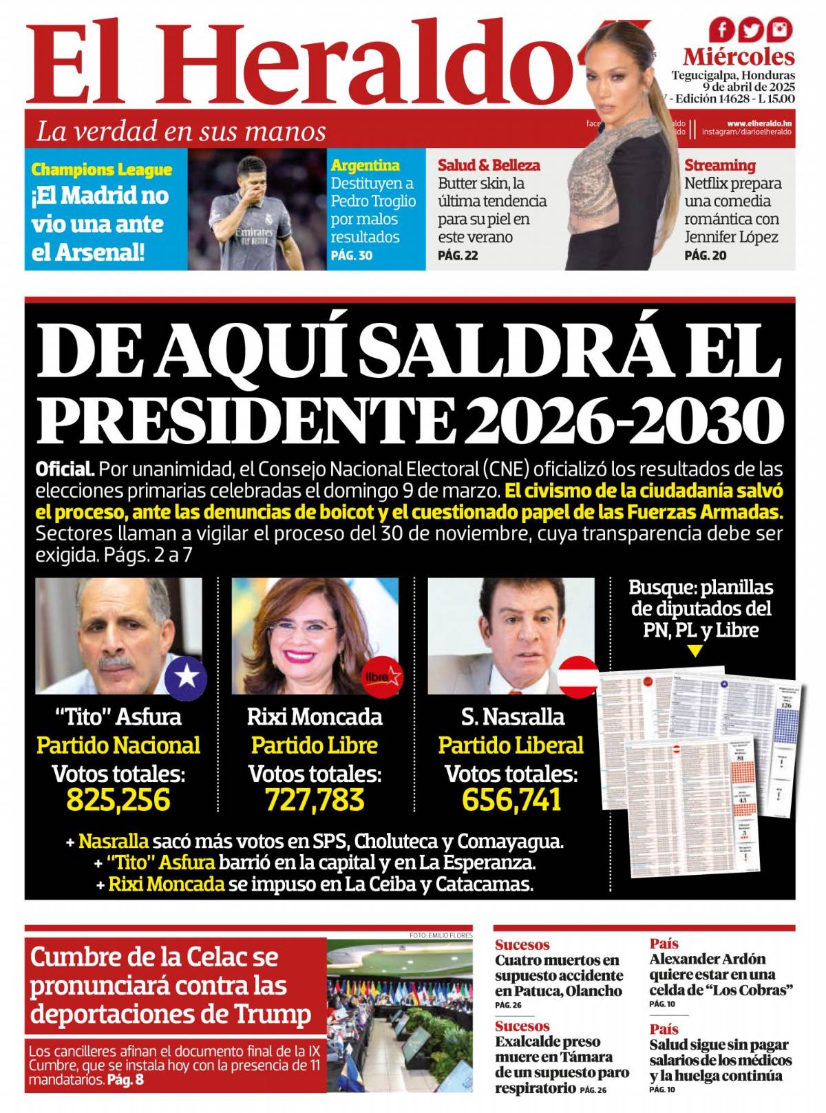 De aquí saldrá el presidente 2026-2030