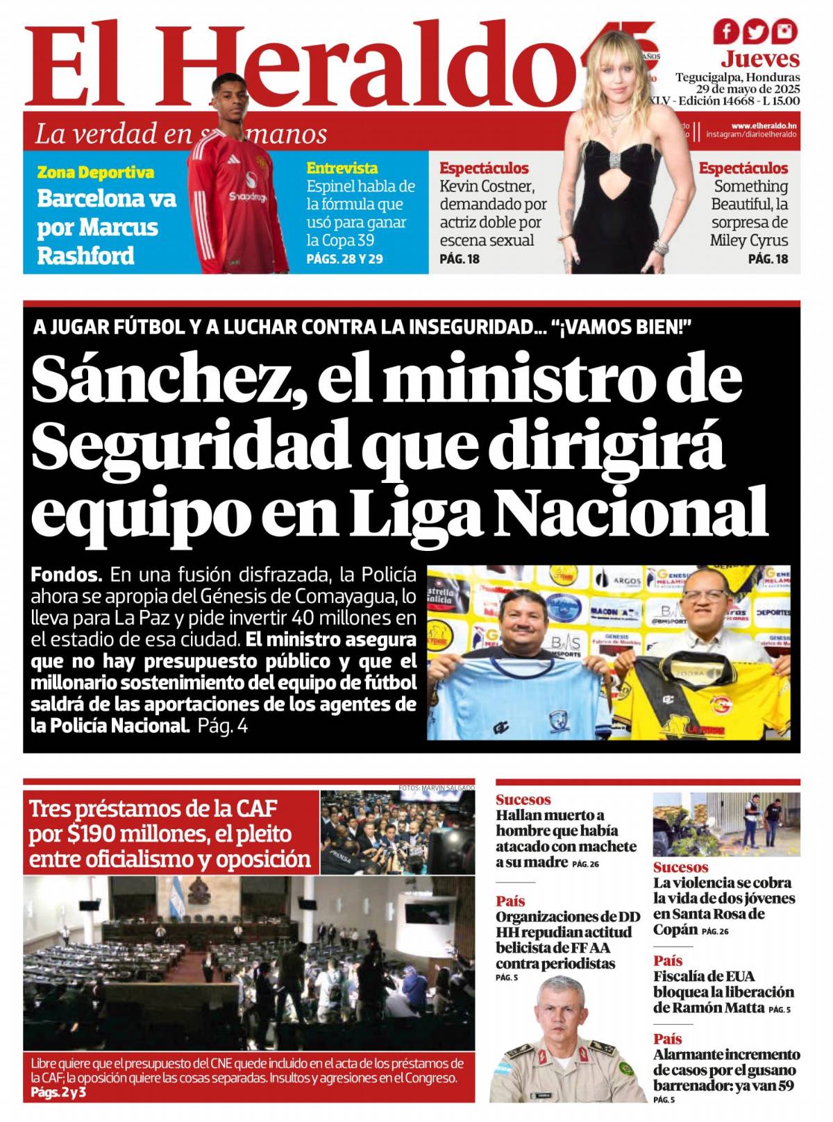 Sánchez, el ministro de Seguridad que dirigirá equipo en Liga Nacional