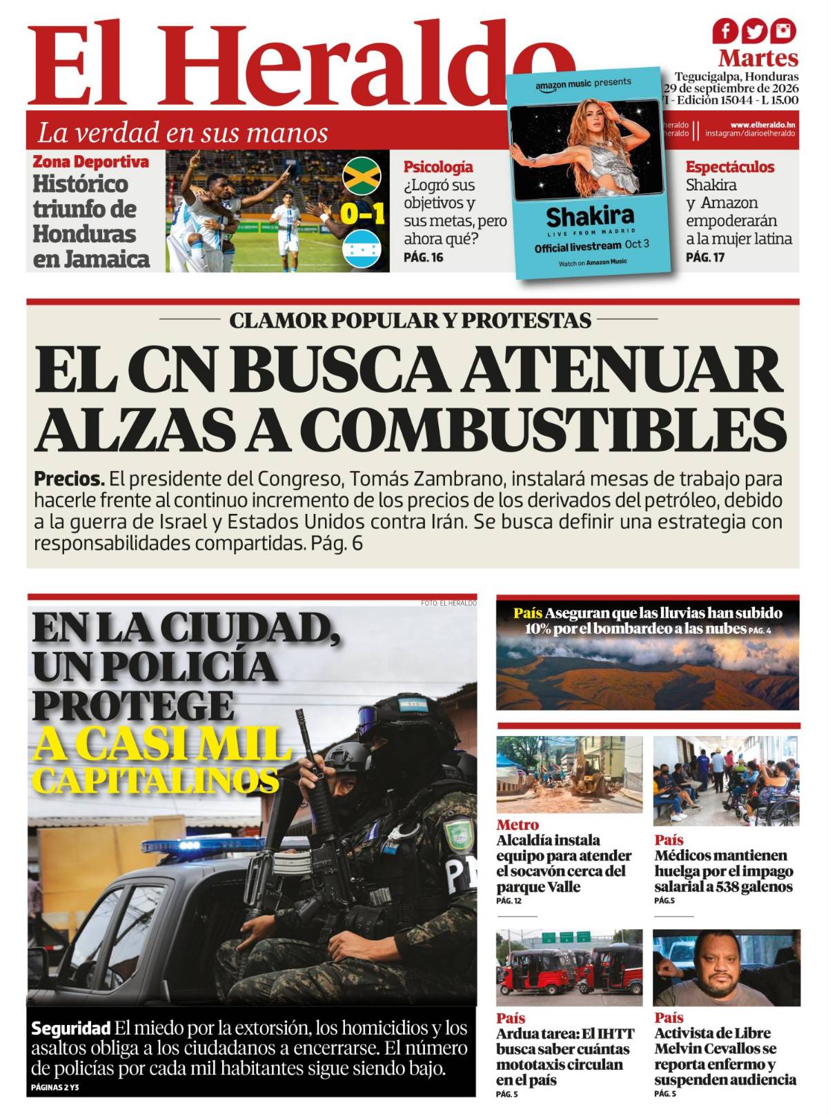 El CN busca atenuar alzas a combustibles