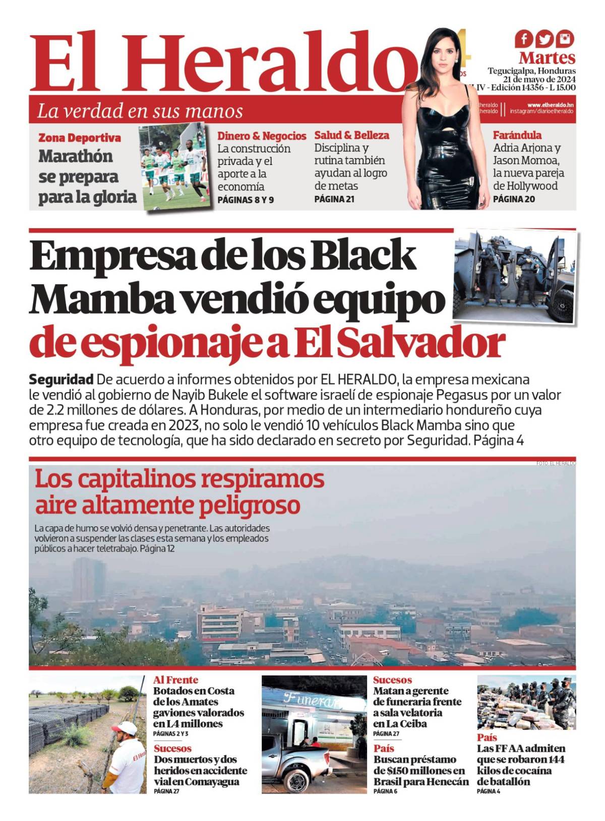 Empresa de los Black Mamba vendió equipo de espionaje a El Salvador