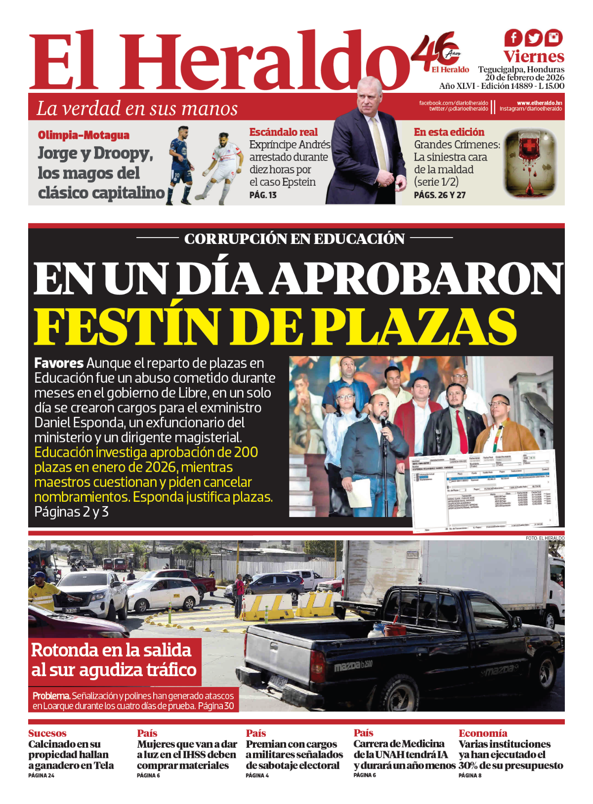 En un día se aprobaron festín de plazas
