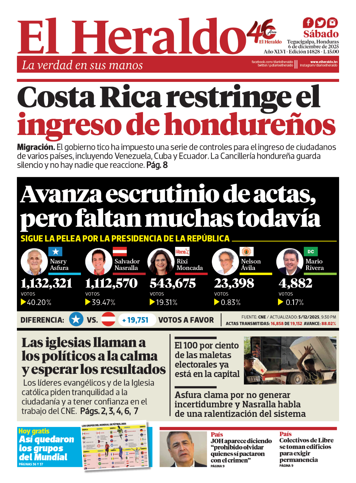 Costa Rica restringe el ingrso de hondureños