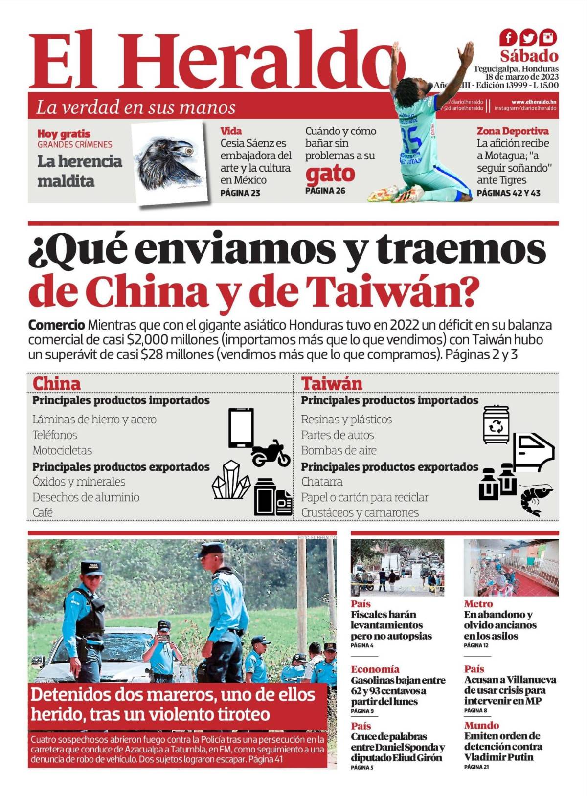¿Qué enviamos y traemos de China y Taiwán?