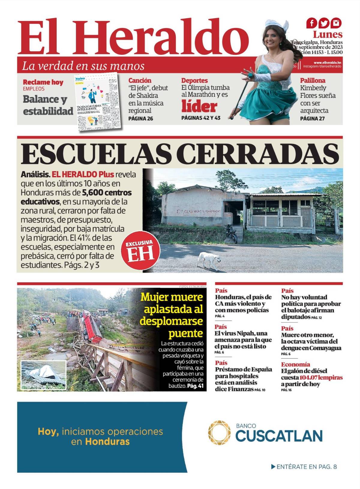 Escuelas cerradas