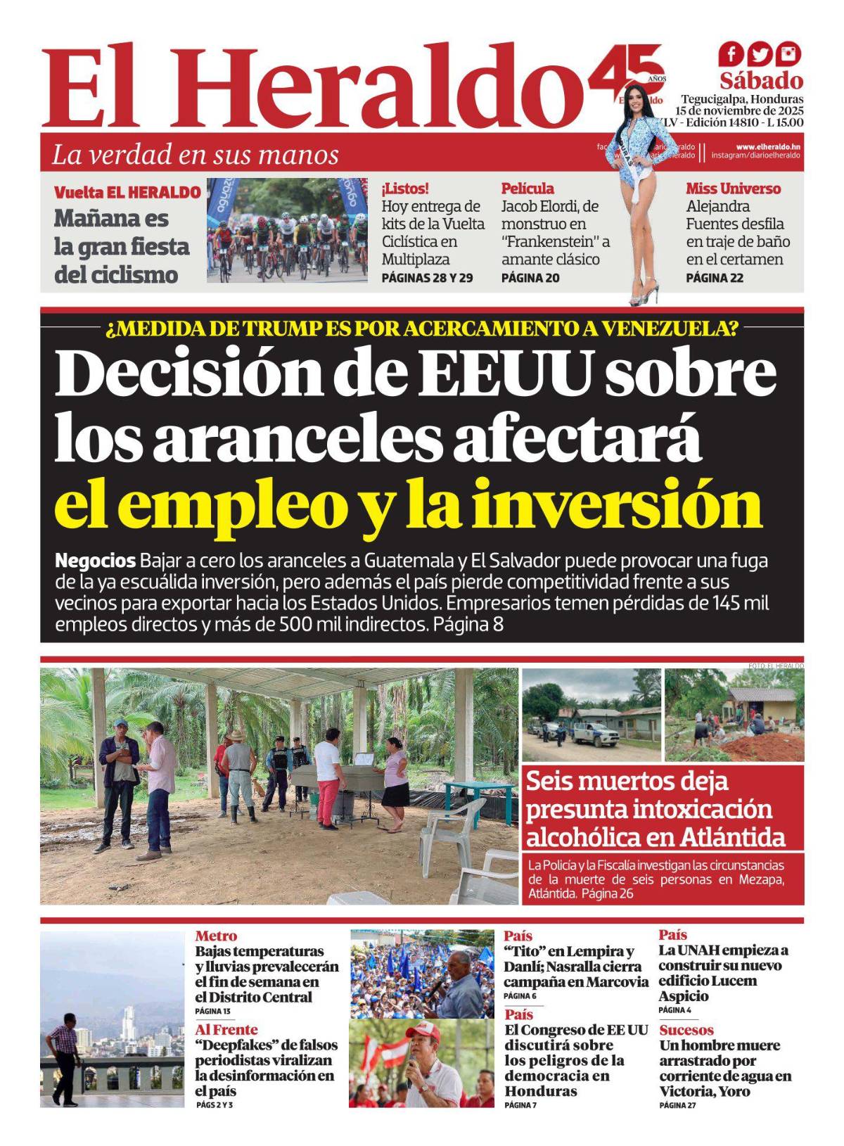 Decisión de EE UU sobre los aranceles afectará el empleo y la inversión