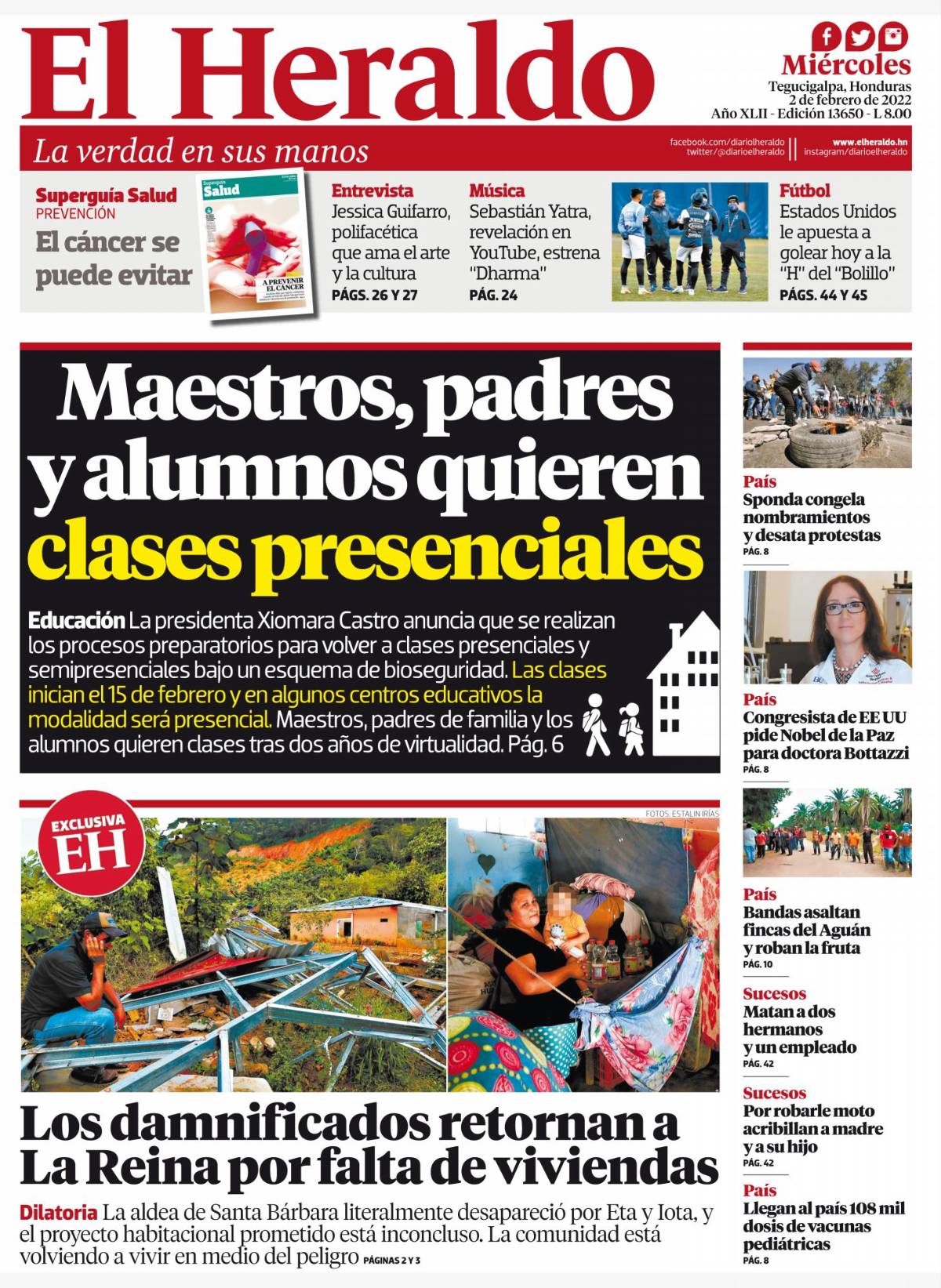 Maestros, padres y alumnos quieren clases presenciales