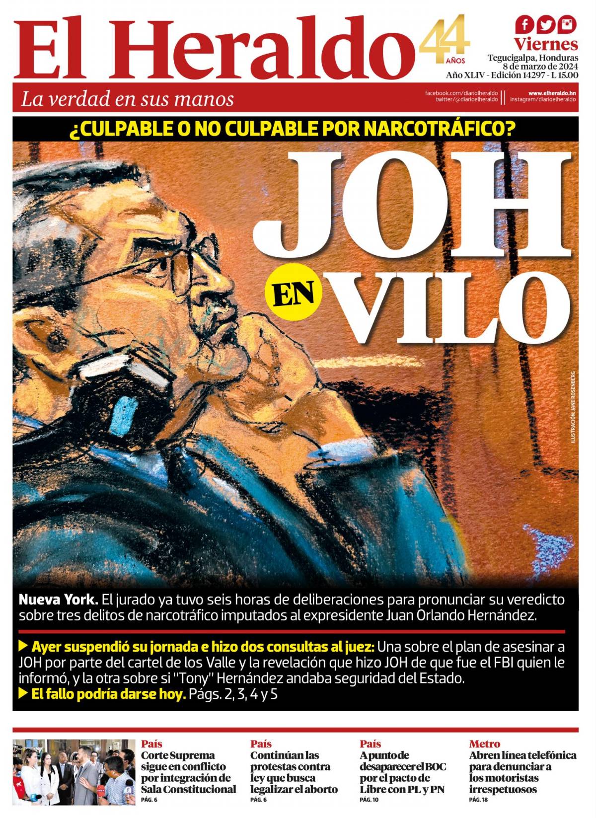 JOH en vilo
