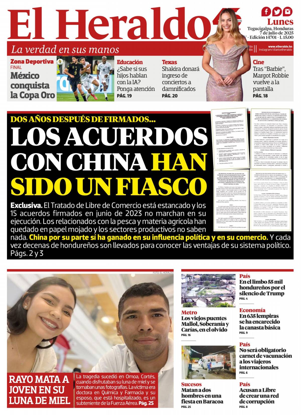 Los acuerdos con China han sido un fiasco