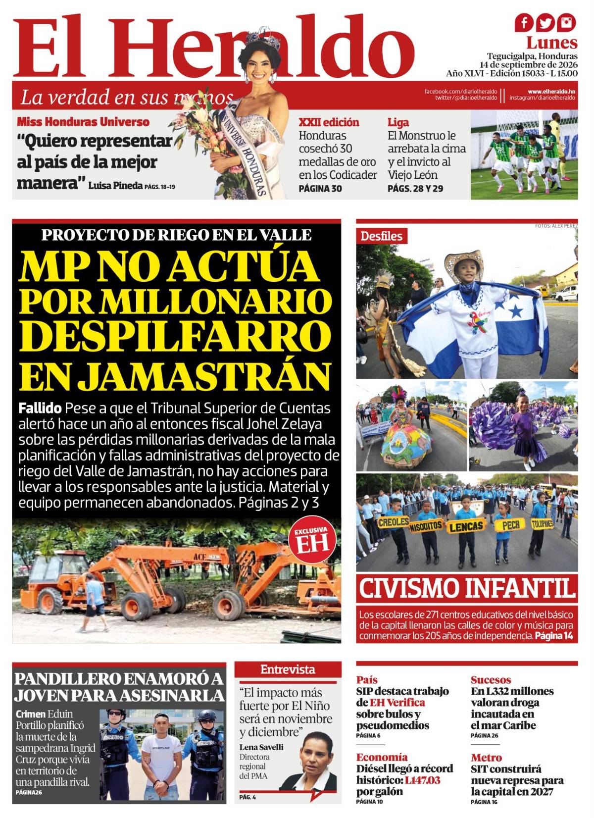 MP no actúa por millonario despilfarro en Jamastrán