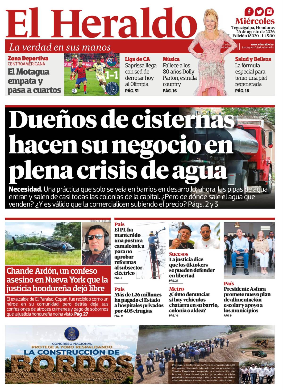 Dueños de cisternas hacen su negocio en plena crisis de agua