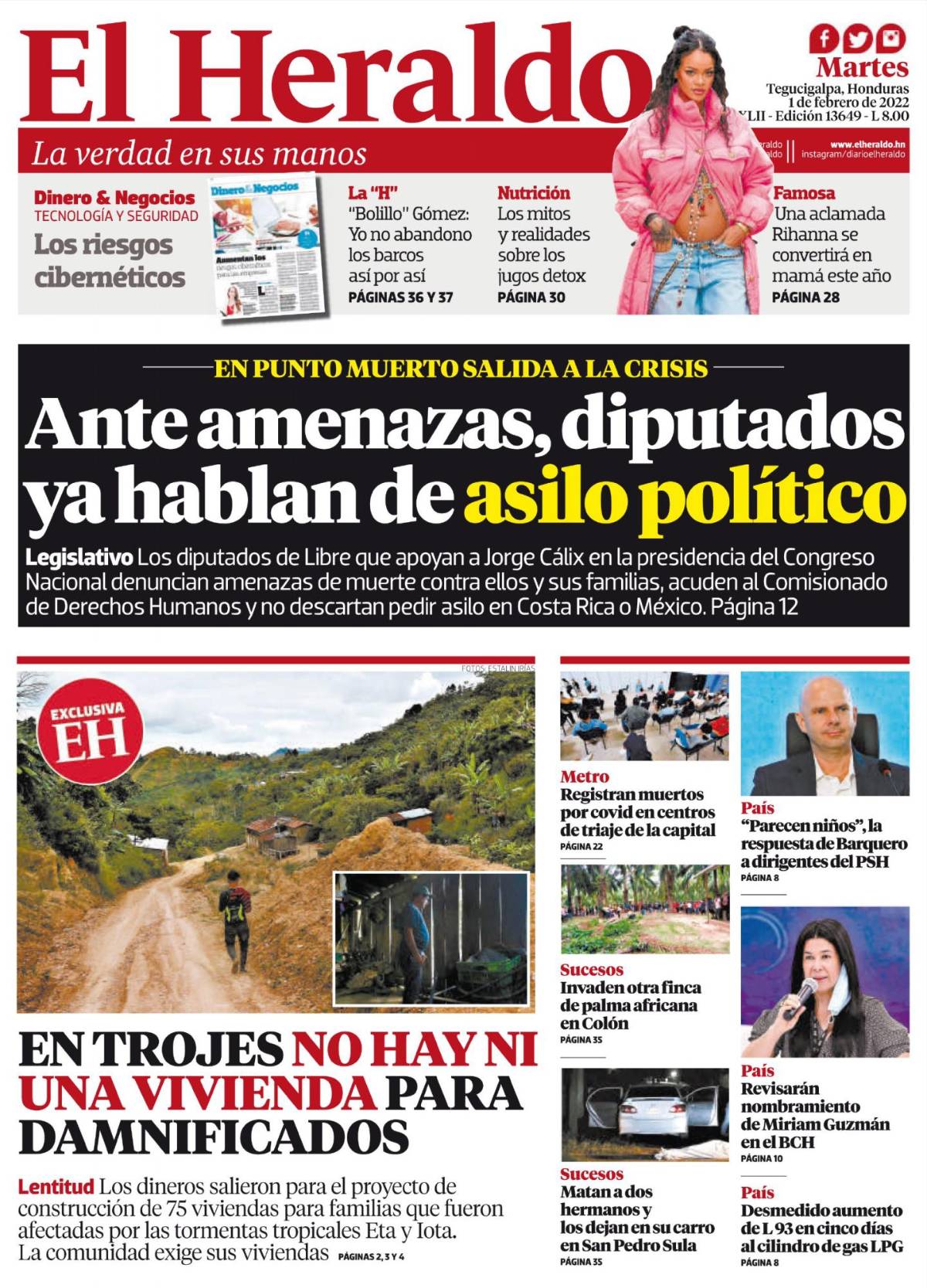 Ante amenazas, diputados ya hablan de asilo político