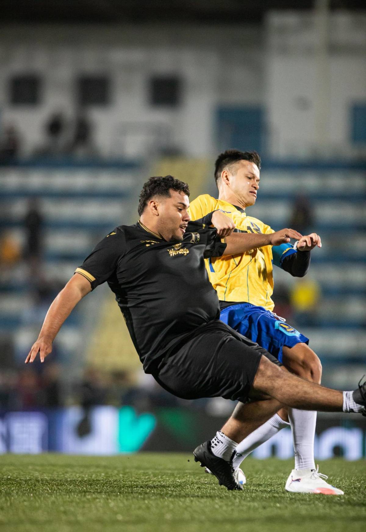 Los jugadores de baja de selección de tiktokers de Honduras en partido ante Nicaragua