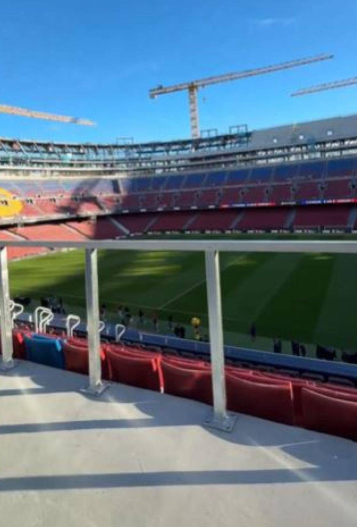 ¡Una belleza! Así está quedando el estadio Camp Nou del Barcelona con su remodelación