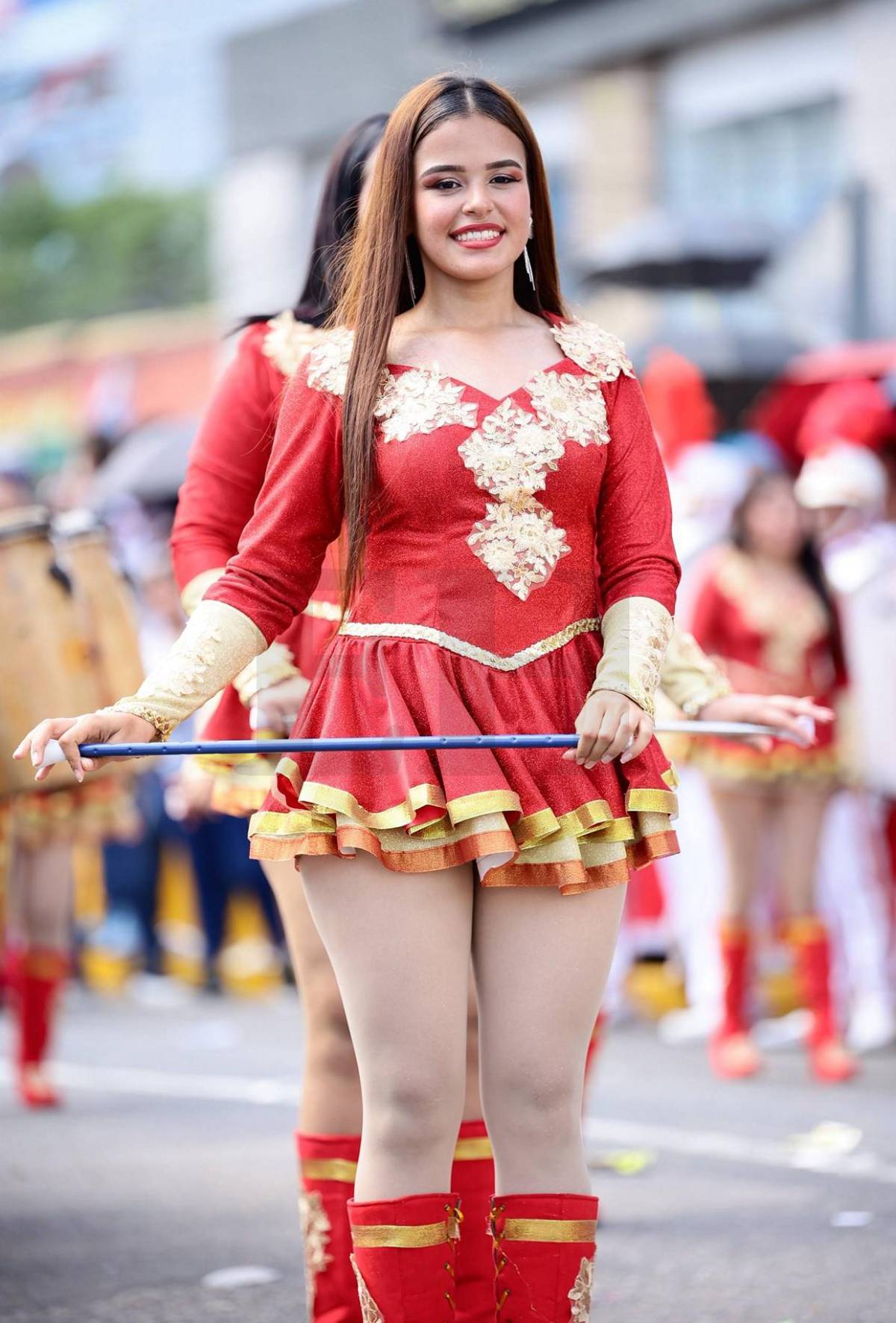 Abigaíl Ortega, del Liceo Morazánico, una de las palillonas que más impactó en SPS